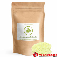 Anorganischer Schwefel 99,9 % Ph. Eur. fein gemahlen 500 g.
