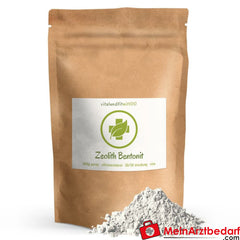 Zeolith-Bentonit Pulver (50 % Naturzeolith, 50 % Bentonit) - 500 g.