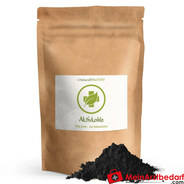 Activated carbon powder from coconut shells 100 g