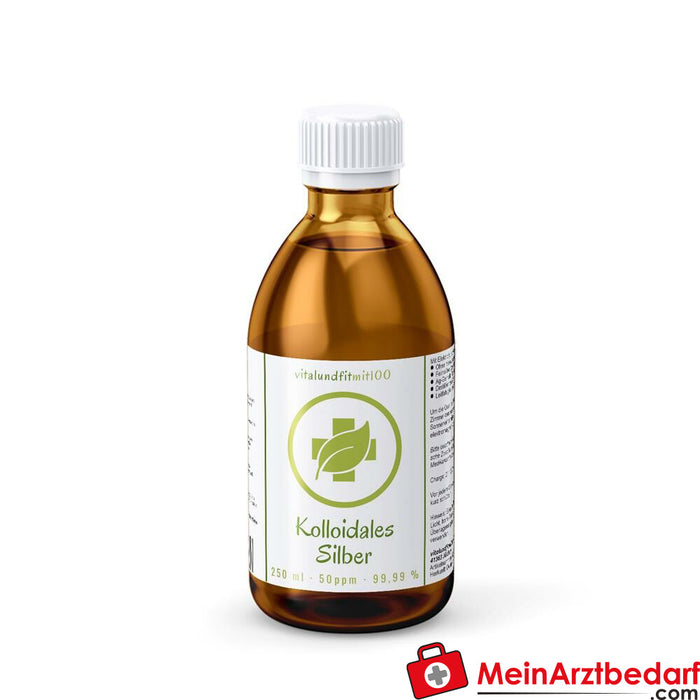 Srebro koloidalne (woda srebrna) 250 ml 50 ppm