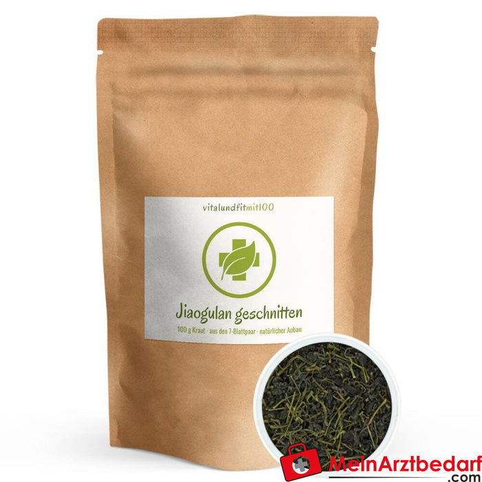 Jiaogulan (Gynostemma pentaphyllum) Herbe coupée 100 g