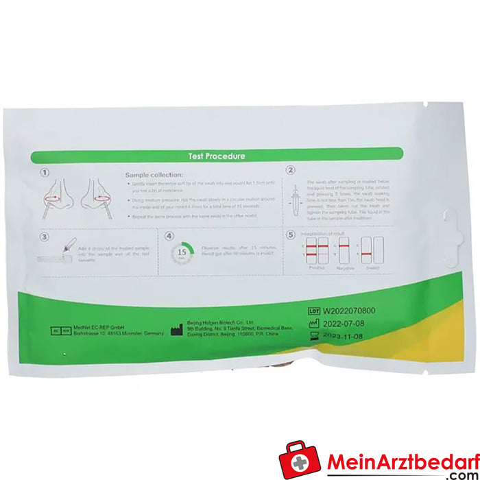 Hotgen Covid-19 antigen self-test, 1 piece