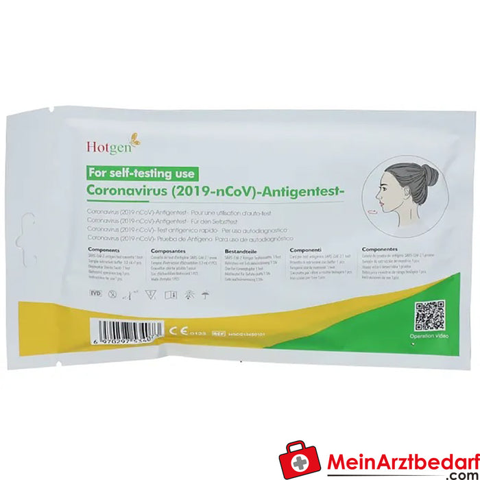 Hotgen Covid-19 antigen self-test, 1 piece