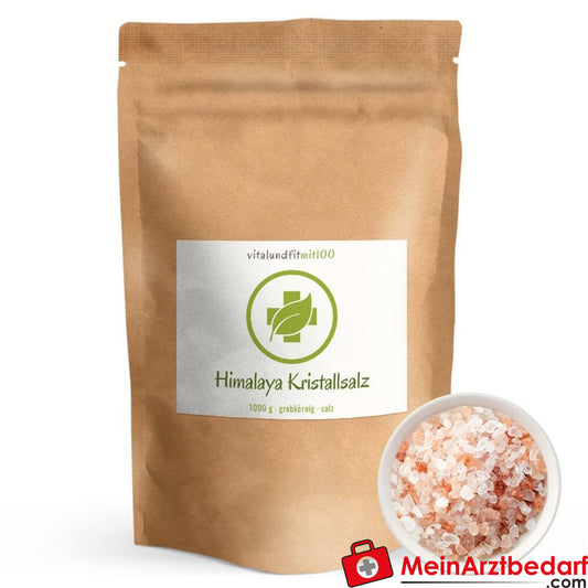 Himalaya Kristallsalz grobkörnig 1000 g.