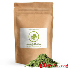Bio Moringa Oleifera Wildwuchs Blattpulver|feinst gemahlen 100 g.