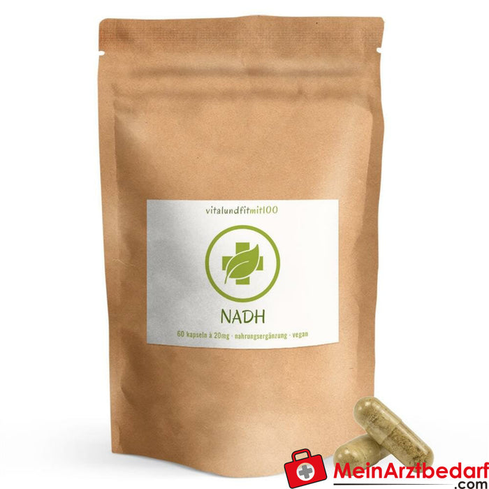 NADH capsules 20 mg, 1 pc.