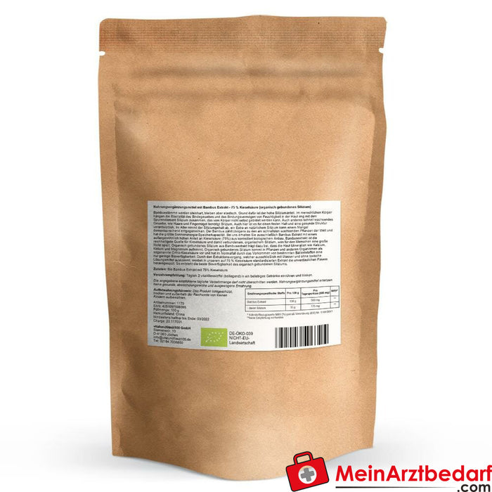 Estratto di bambù biologico (silicio legato organicamente) 100 g