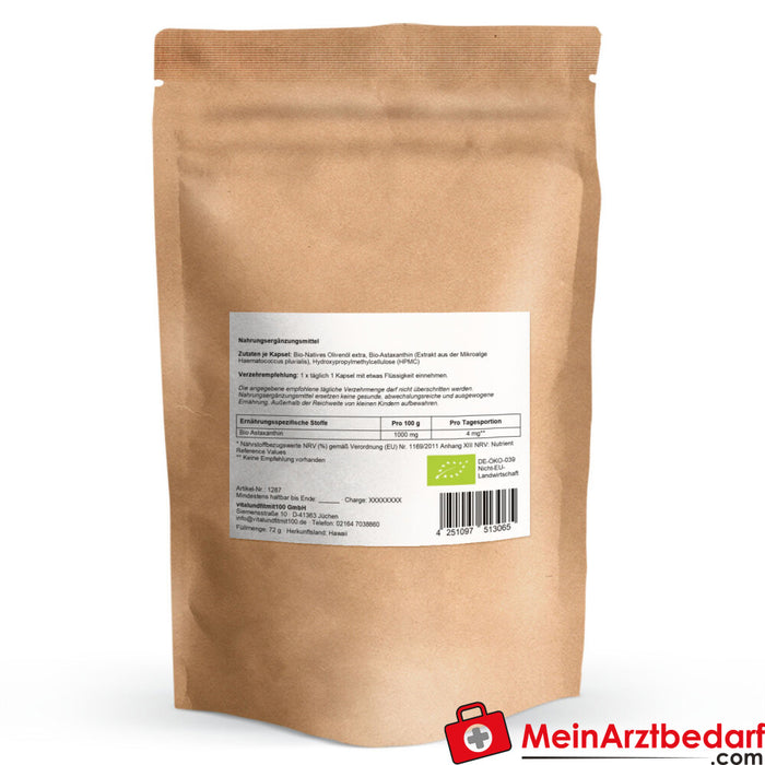 Bio Astaxanthin Kapseln 120 Stück á 4 mg