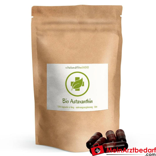 Bio Astaxanthin Kapseln 120 Stück á 4 mg.