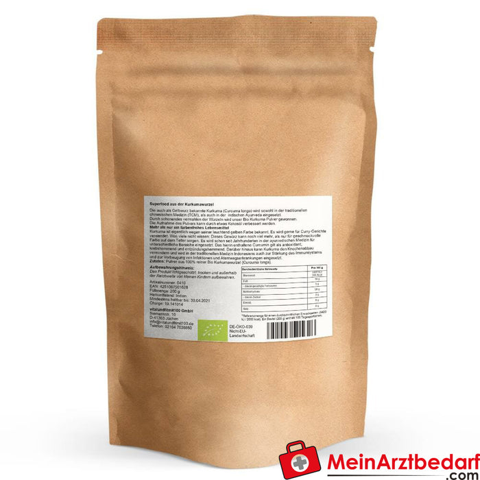 Curcuma biologica in polvere 200 g