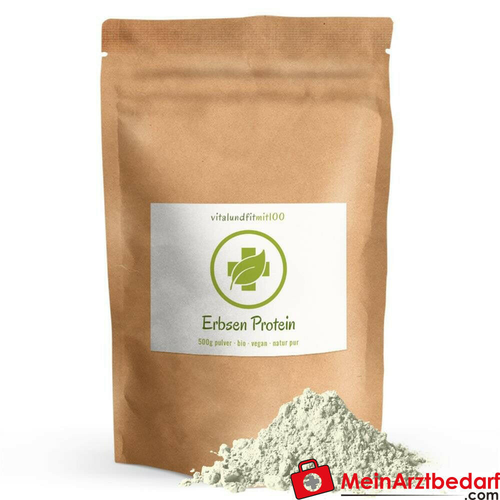 Bio Erbsen Protein Pulver 500 g.