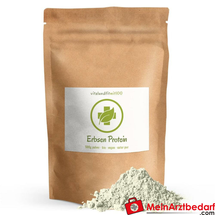 Bio Erbsen Protein Pulver 500 g