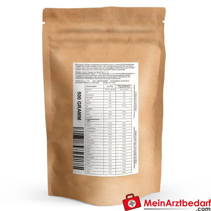 Collagen hydrolysate powder 500 g