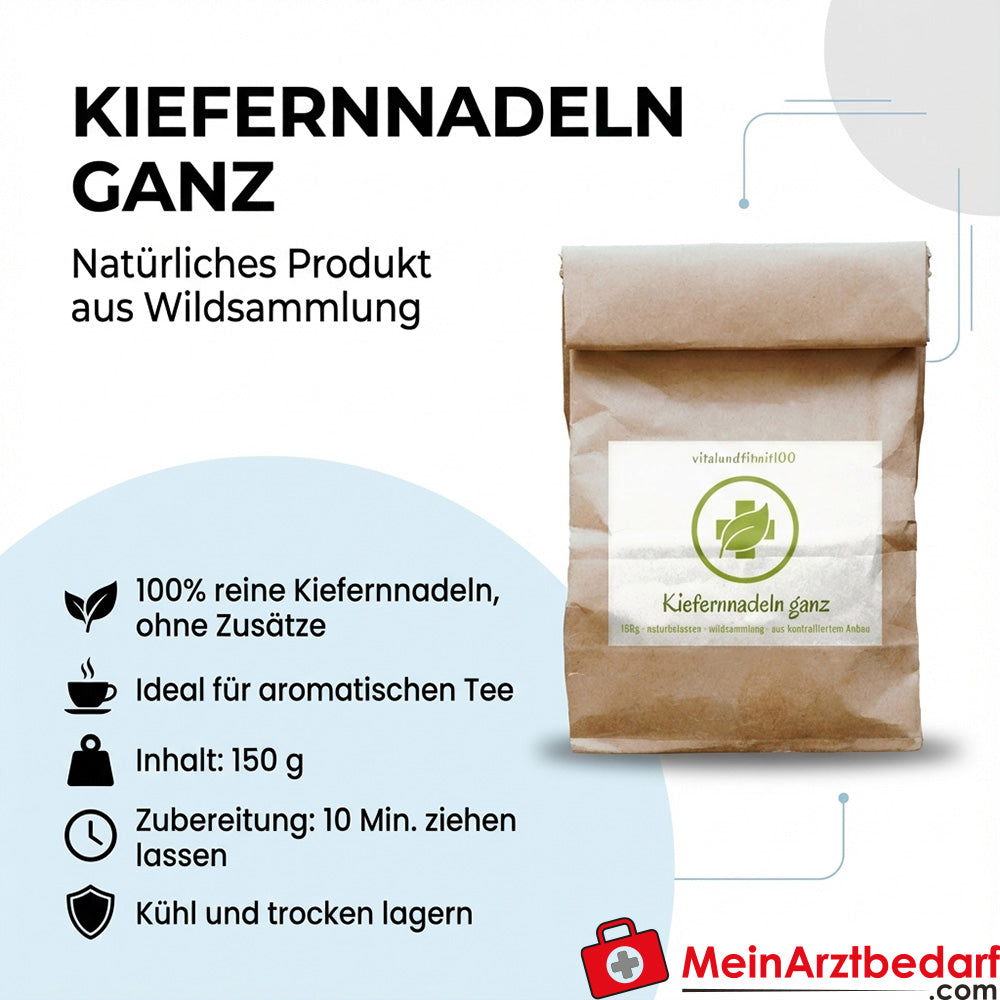 Kiefernnadeln (Wildsammlung), ganz, Tee 150 g