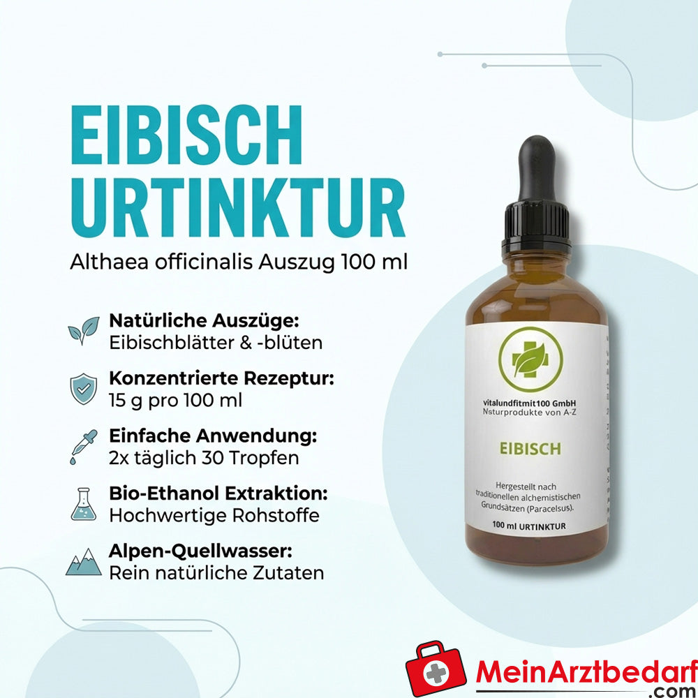 Marshmallow (Althaea officinalis) mother tincture 15 g/100 ml 100 ml