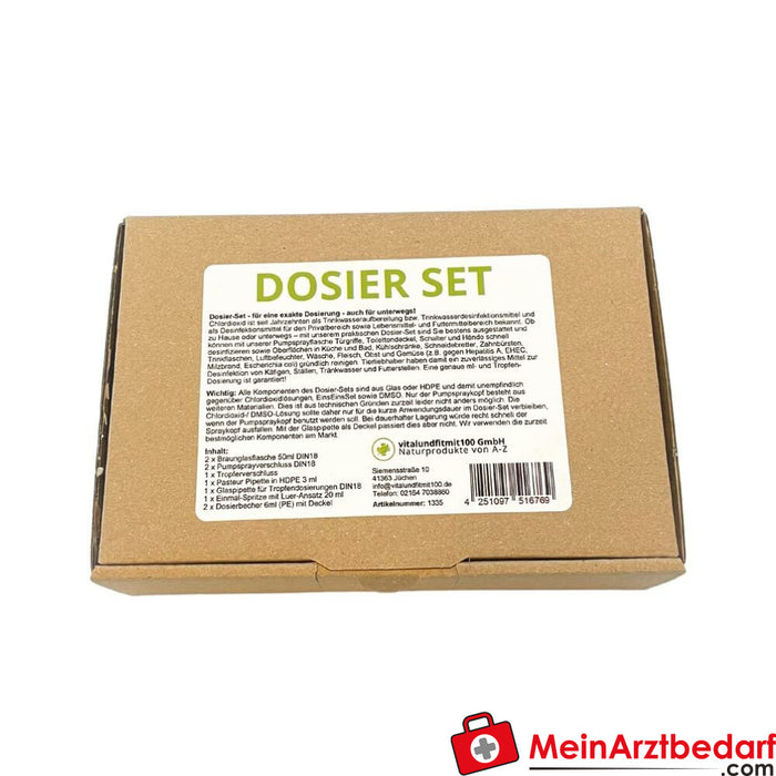 Dosier Set für CDS/CDL & DMSO