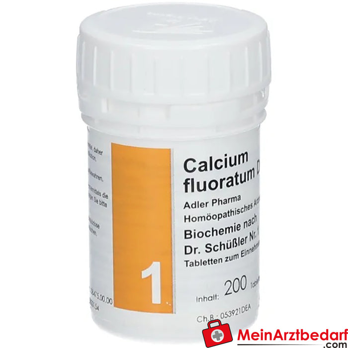 Adler Pharma Calcium fluoratum D12 Biochimica secondo il dottor Schuessler n. 1