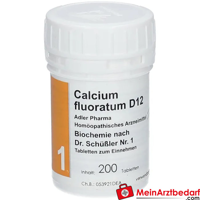 Adler Pharma Calcium fluoratum D12 Bioquímica segundo o Dr. Schuessler n.º 1