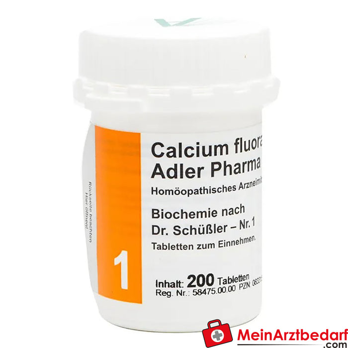 Adler Pharma Calcium fluoratum D12 Dr. Schuessler'e göre biyokimya No. 1