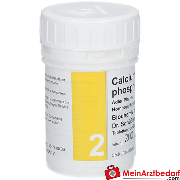 Adler Pharma Calcium phosphoricum D6 Biochimica secondo il dottor Schuessler n. 2