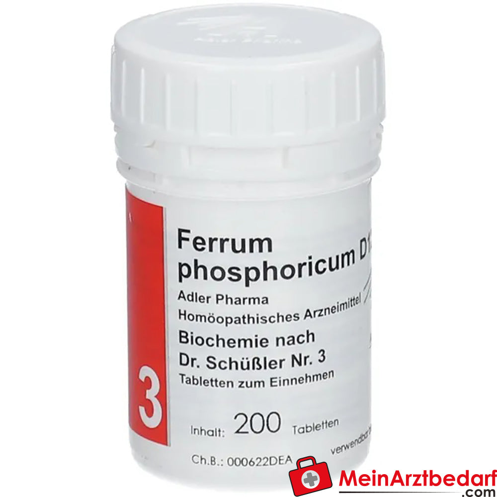 Adler Pharma Ferrum phosphoricum D12 Biochemie nach Dr. Schüßler Nr. 3.