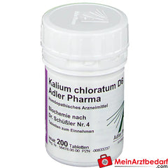 Adler Pharma Kalium chloratum D6 Biochemie nach Dr. Schüßler Nr. 4.