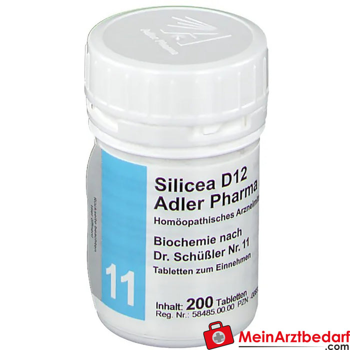 Adler Pharma Silicea D12 生物化学（根据舒斯勒博士第 11 号研究成果
