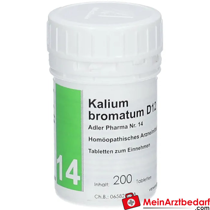 Adler Pharma Kalium bromatum D12 Biochemie volgens Dr. Schuessler Nr. 14