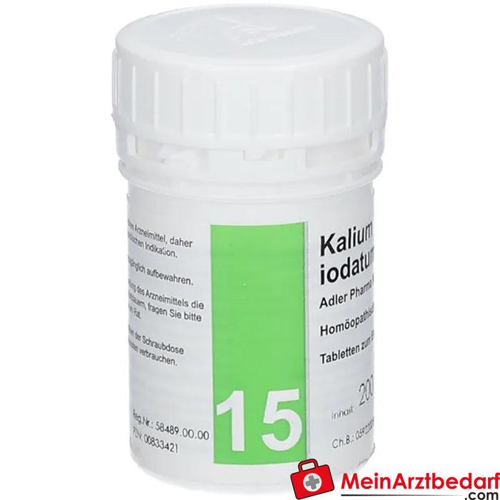 Adler Pharma Kaliumjodatum D12 Biochemie volgens Dr. Schuessler Nr. 15