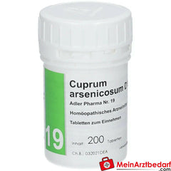 Adler Pharma Cuprum arsenicosum D12 Biochemie nach Dr. Schüßler Nr. 19.