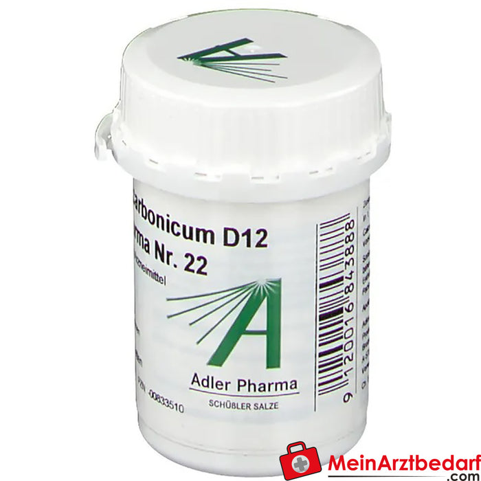 Adler Pharma Calcium carbonicum D12 Biochimica secondo il dottor Schuessler n. 22