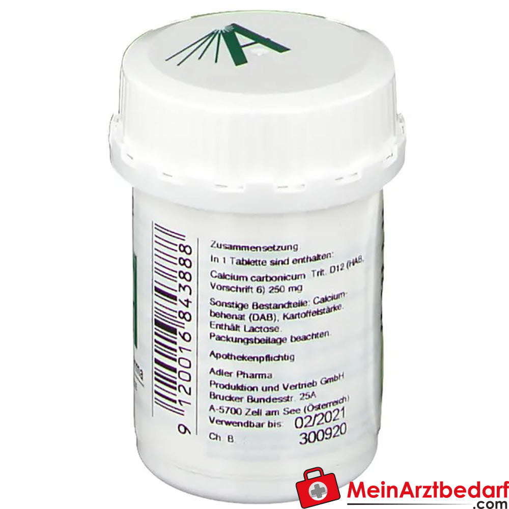 Adler Pharma Calcium carbonicum D12 Biochemie nach Dr. Schüßler Nr. 22.