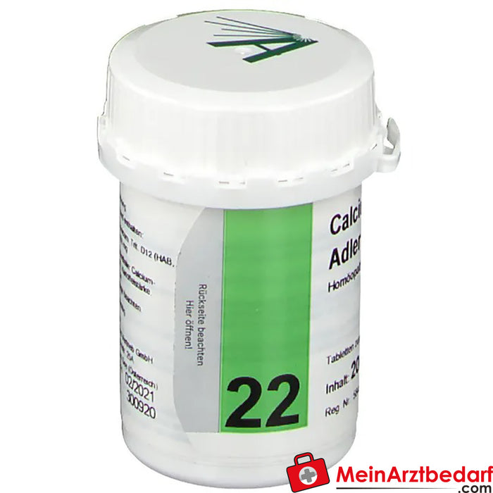 Adler Pharma Calcium carbonicum D12 Bioquímica segundo o Dr. Schuessler n.º 22