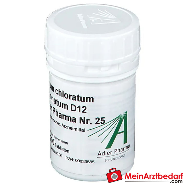 Adler Pharma Aurum chloratum D12 Dr. Schuessler'e göre biyokimya No. 25