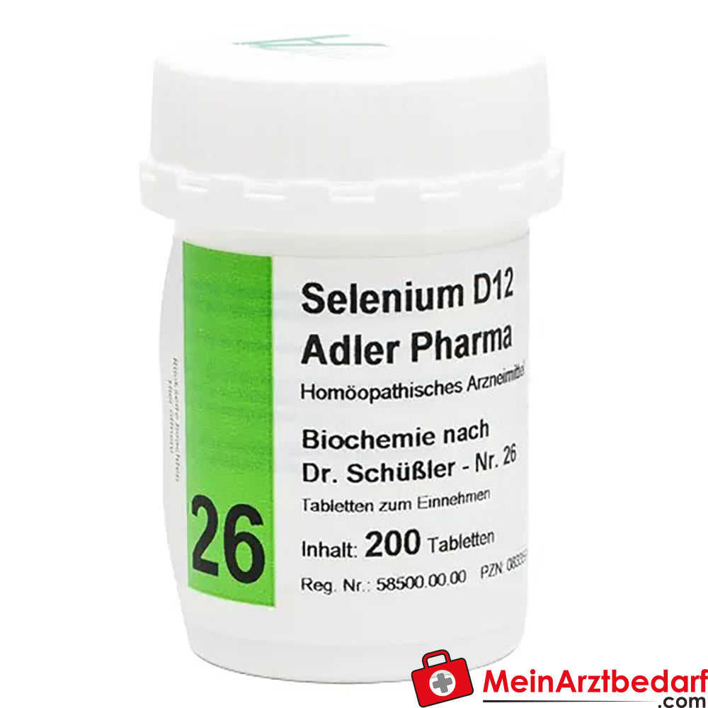 Adler Pharma Selenium D12 Biochemie nach Dr. Schüßler Nr. 26.