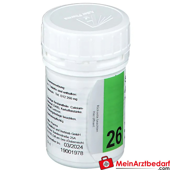 Adler Pharma Selenium D12 Biochimica secondo il dottor Schuessler n. 26