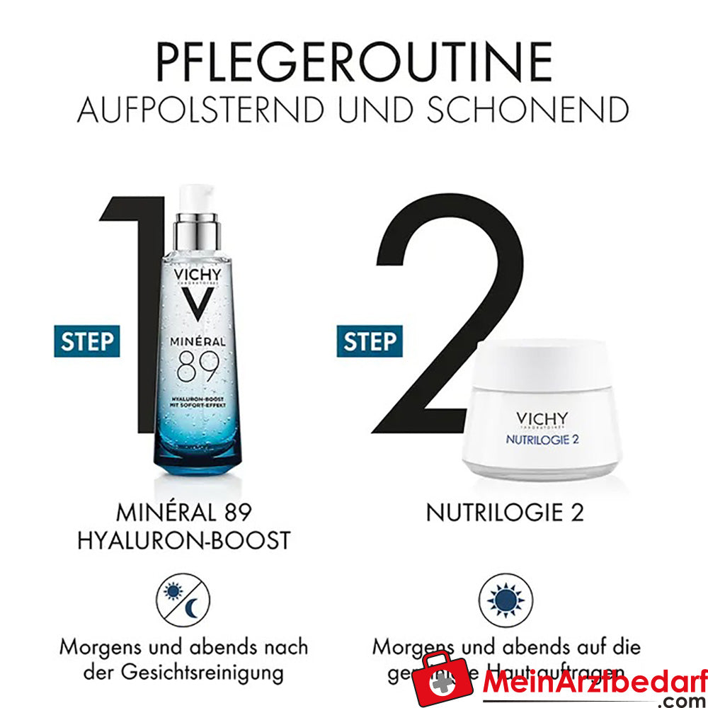 VICHY Nutrilogie 2 Creme für sehr trockene Haut, 50ml.