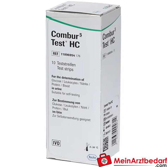 Combur 5 Test® HC test strips, 10 pcs.