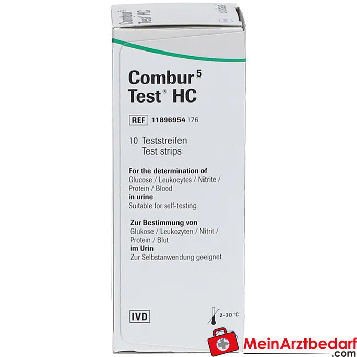 Combur 5 Test® HC test strips, 10 pcs.