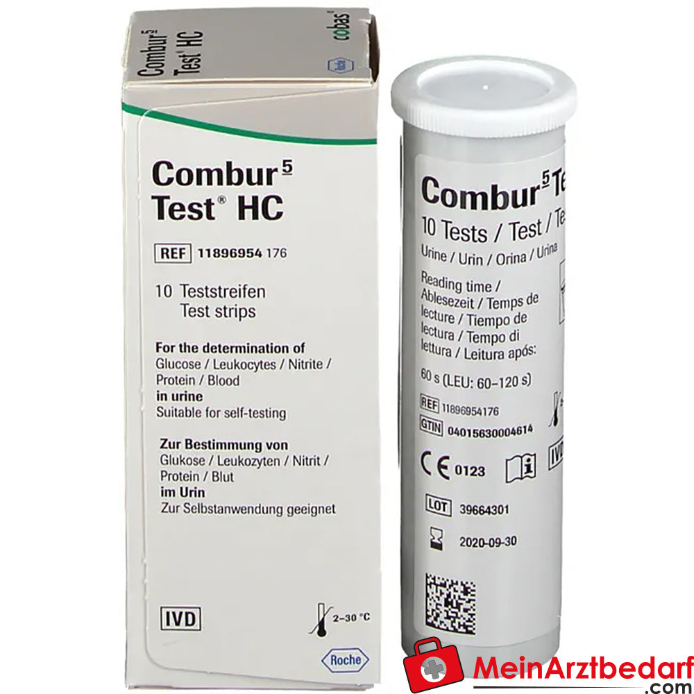 Combur 5 Test® HC Teststreifen, 10 St..