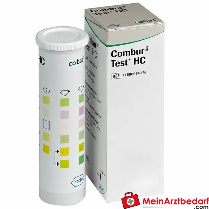 Combur 5 Test® HC 试纸，10 片装。