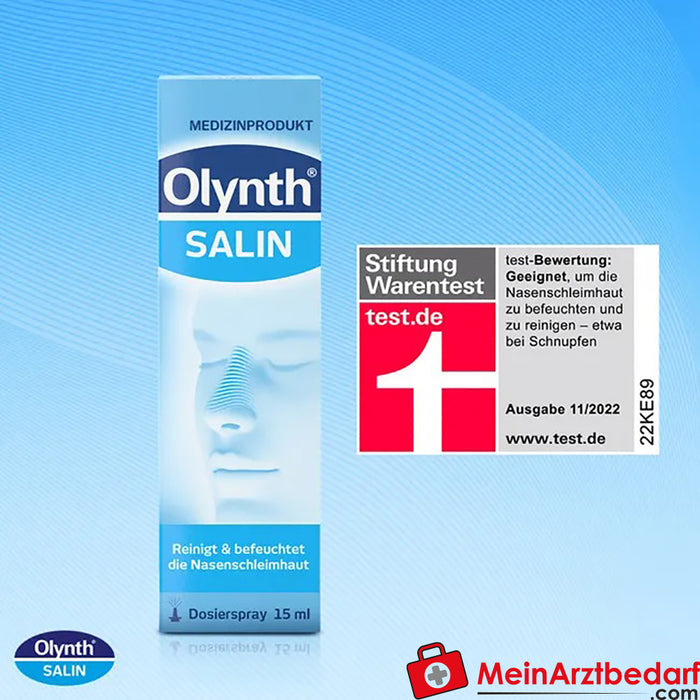 Olynth® Salin 鼻腔喷雾剂，15 毫升