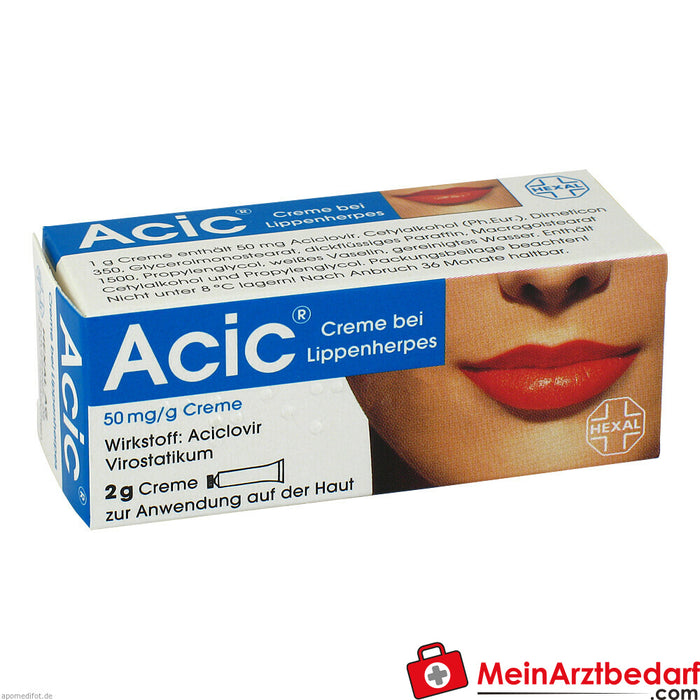 Acic for cold sores