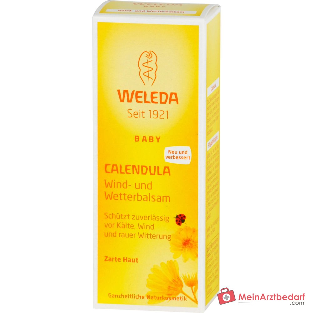 Weleda Calendula Wind- und Wetterbalsam, 30 ml