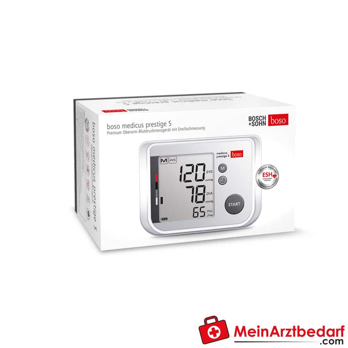 Boso medicus prestige S blood pressure monitor with triple measurement