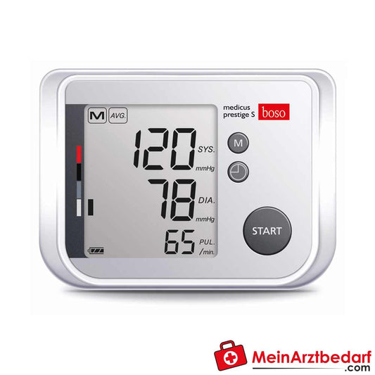Boso medicus prestige S Blutdruckmessgerät mit Dreifachmessung.