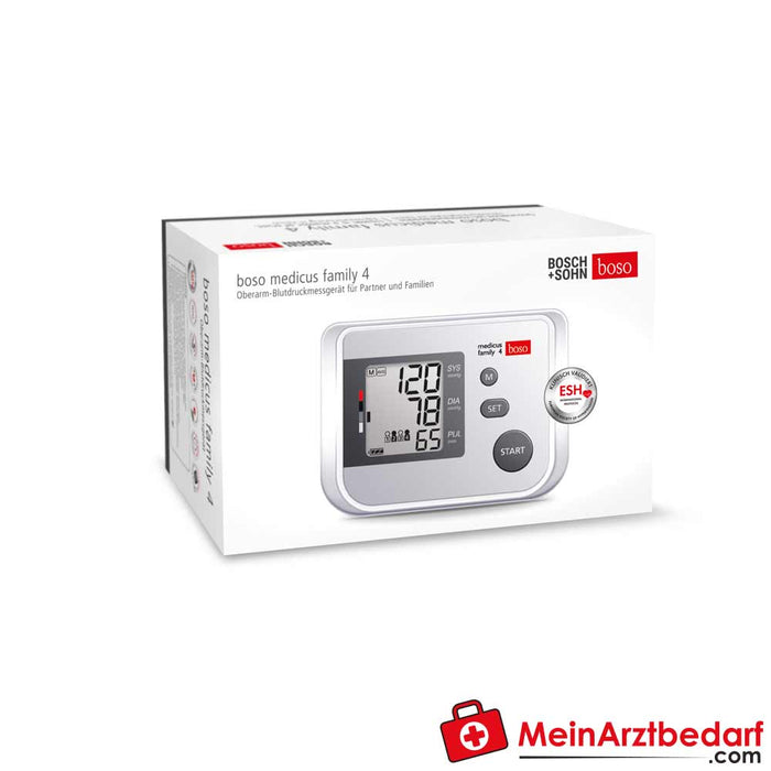 Boso medicus family 4 partner and family blood pressure monitor