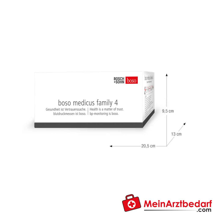 Boso medicus family 4 Partner- und Familien-Blutdruckmessgerät