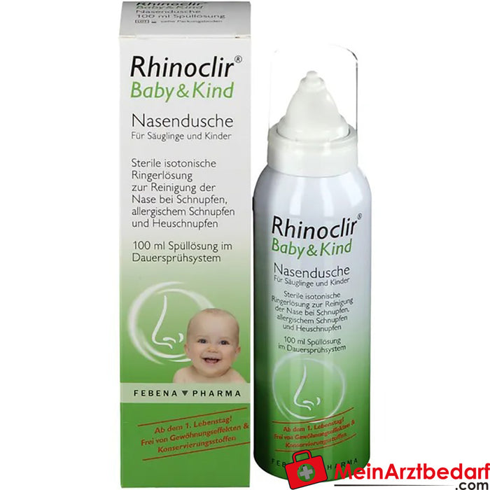 Rhinoclir® douche nasale bébé et enfant, 100ml