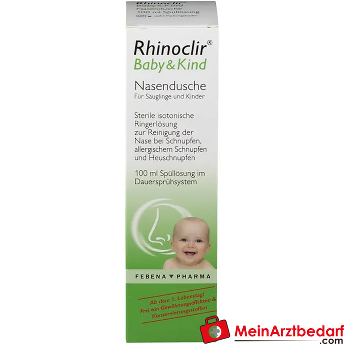 Rhinoclir® Baby &amp; Kind neusspoeling, 100ml